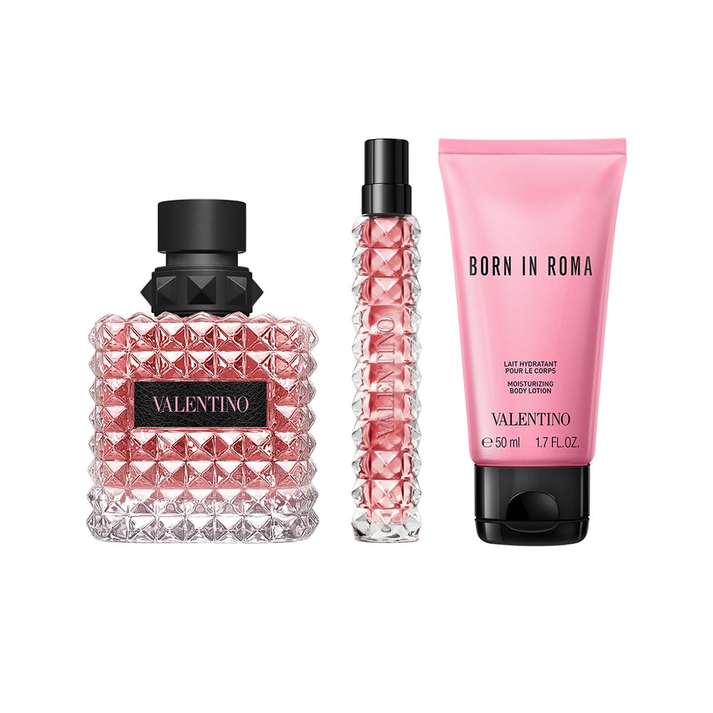 SET BORN IN ROMA DONNA EAU DE PARFUM